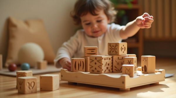 Hochwertiges Montessori Spielzeug fördert die Entwicklung