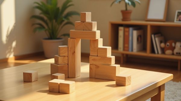 Hochwertiges Montessori Spielzeug fördert die Entwicklung